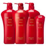 丝蓓绮（TSUBAKI）洗发水奢耀柔艳洗护套装  (洗头膏750ml*2+护发素750ml+洗发露200ml)(滋润/柔顺）