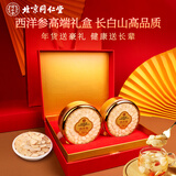 同仁堂（TRT）西洋参铁皮石斛礼盒长白山花旗参泡酒滋补新年货送长辈礼物111g