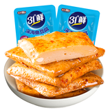 盐津铺子深海鱼豆腐约60包小零食独立包装食品豆腐干即食豆干 香辣味 540g