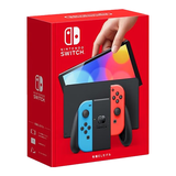 Nintendo Switch任天堂OLED游戏机NS掌上主机日版红蓝便携家用体感掌机()