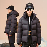 高梵黑金鹅绒服【雷总同款】机能4.0五格男女同款羽绒服高定骑士黑2XL