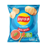 乐事（Lay's）薯片 意大利香浓红烩味 135克 休闲零食 膨化食品