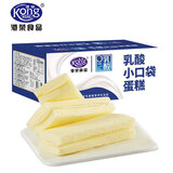 港荣 乳酸小口袋蒸蛋糕450g 饼干面包零食下午茶 学生早餐点心团购