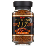 悠诗诗（UCC）117速溶咖啡粉90g*2瓶 日本原装进口优诗诗无蔗糖黑咖啡  1号会员店