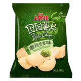 上好佳膨化零食激扬芥末味薯片128g