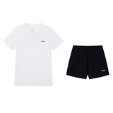 361°跑步运动套装女士夏季衣服新款速干短袖短裤两件套662524001H-1