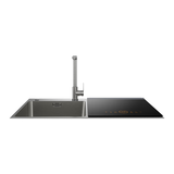 每誉水槽一体机洗碗机嵌入式19碗套大容量台上美誉能洗海鲜果蔬小鲸鱼JPSD2T-J1L左新一代方太集团出品