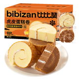 比比赞（BIBIZAN）虎皮蛋糕卷混合味400g休闲零食品独立包装饼干蛋糕点心早餐
