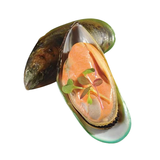 春雨风华 新西兰青口贝（全壳生冻） 净含量 1KG  绿唇贻贝 原装进口 