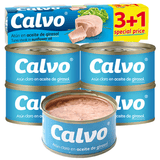 凯芙盐水浸金枪鱼罐头4x80g罐装西班牙进口方便食品沙拉开罐即食下饭