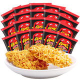 GEMEZ印尼进口小鸡干脆面干吃面零食 火辣味 20包入280g