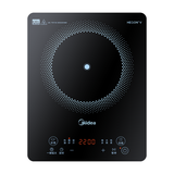 美的（Midea）家用电磁炉电陶炉电池炉2200W大功率猛火新型电磁灶一体微晶面板爆炒炒菜智能定时火锅炉MC-22MB06