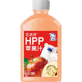 北冰洋HPP苹果汁 果汁饮料 鲜果冷压榨果汁300ml*8瓶 整箱