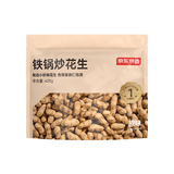 京东京造鲜来多铁锅炒花生420g原香脱油烤花生0添加健康下酒菜量贩香酥