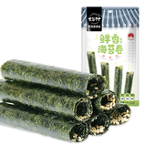 玄谷村鲜香芝麻海苔卷14g 0添加剂非油炸  即食脆紫菜儿童休闲解馋零食