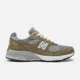 NEW BALANCE男女NB新款Made in USA 993经典复古轻便透气缓震总统运动慢跑鞋 卡其绿Covert Green 39.5