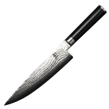 贝印（KAI）日本进口旬刀 原装厨师刀 VG-MAX大马士革样钢刀DM-0706（驻上海20周年LOGO/普通款随机发货）