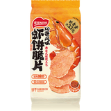 徐福记板烧虾饼XO酱风味零食虾饼63g  休闲零食 早餐糕点点心健康零食