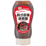 吉得利香辣味烧烤酱烤肉酱338g 家用烧烤蘸酱腌肉调料煎牛排火锅调味酱