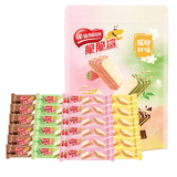 雀巢（Nestle）脆脆鲨巧克力草莓芝士茉莉雪芽24条裸威化夹心饼干280.8g办公室