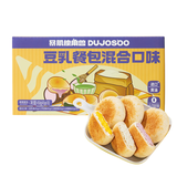 暴肌独角兽面包豆乳餐包混合口味早餐夹心面包0添加白砂糖健康代餐450g 