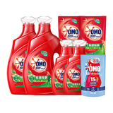 奥妙（OMO）除菌除螨酵素洗衣液 18.3斤/18.4斤（随新老包装随机发货）