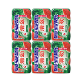曼妥思清劲夹心清新西瓜味口香糖56g*6 无糖口香糖 口气清新 零食