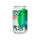 京东京造香草味含汽气泡爽苏打水330ml*6罐低糖0脂汽泡水调酒