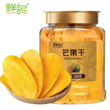 鲜记厚切芒果干蜜饯果干办公室小吃休闲零食  芒果干388g/罐