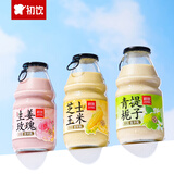 初饮拉环牛乳风味奶饮品 添加生牛乳果味奶混合口味230g*6瓶