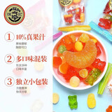 徐福记橡皮糖水果汁味qq软糖果混合口味1000g（散装）