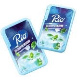 Rio 无糖强劲薄荷糖 酷感系列 冰凉原味7.5g*2 清新口气 上课脱困