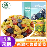古力巴戈多彩四色葡萄干500g 红提子果干新疆特产非特级蜜饯绿葡萄干