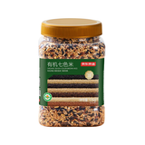 京东京造有机七色糙米2.4斤 糙米黑米杂粮粗粮大米伴侣