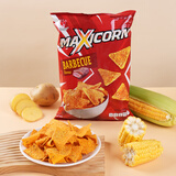 Maxicorn烧烤味玉米片140g 袋装印尼进口薯片膨化休闲儿童节零食