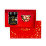 瑞琪奥兰（RICHORA）麦卢卡蜂蜜UMF15+250g蝴蝶兰骨瓷杯礼盒装 端午节礼品送长辈父母
