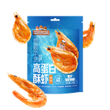 三只松鼠（Three Squirrels）高蛋白酥虾20g 原味即食虾干 健康休闲零食