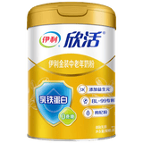 伊利  欣活金装中老年高钙奶粉 益生菌膳食纤维营养早餐 800g*2罐