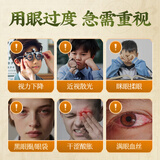 关德兴香港宝芝林叶黄素护眼贴缓解眼疲劳改善视力青少年近视眼干涩3盒