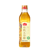 海天 有机五谷醋500ml 酿造食醋 0添加 醋香浓郁 配料干净