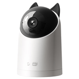 鸿蒙智选800万摄像头家用监控器室内360度无死角带夜视全景可对话可视频家庭看护支持华为智慧生活海雀5i4K