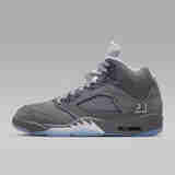 耐克（NIKE）男鞋Air Jordan 5 Retro AJ5新款经典复古缓震支撑防滑男子篮球鞋 狼灰DD0587-002 44.5