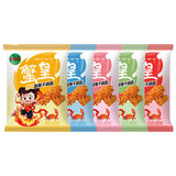 三太子蟹黄掌心脆干脆面方便面休闲零食25g*40包五种混合口味约1000g