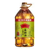 金龙鱼 外婆乡小榨巴蜀风味菜籽油6.18L  香透锅底 煎炒炖炸 浓香醇厚
