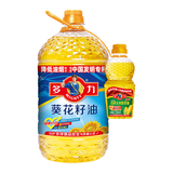 多力经典葵花籽油5L+238ml食用油物理压榨零反式脂肪酸