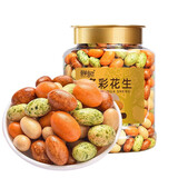 鲜记多彩花生298g*2罐 办公居家踏青小零食 简单营养