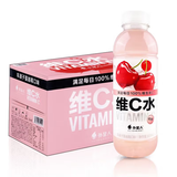 元气森林外星人维C水低糖饮料 车厘子蔓越莓口味 500mL*15瓶 整箱装