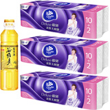 金龙鱼稻米油400ml+维达棉韧4层120克12卷实芯卫生纸（中棒）V4629*3