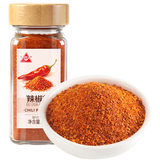 川珍辣椒粉40g玻璃瓶装 四川朝天干辣椒面火锅蘸料烧烤撒料干料
