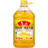 鲁花 食用油 5S 物理压榨 压榨一级 花生油4L （新老包装随机发放）